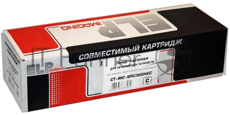 Картридж лазерный ELP type SPC360HE cyan (6000 стр.) для Ricoh SPC360DNw/360SFNw/361SFNw