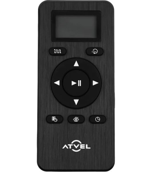 Робот-пылесос Atvel R80 Base черный, 2600 мА*ч Li-Ion, уборка влажная/сухая, пылесборник контейнер 0.34 л