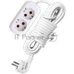 Удлинитель 2х5 м с заземл. 10А IP20 У10-553 ПВС 3х0.75 UNIVersal 553-05