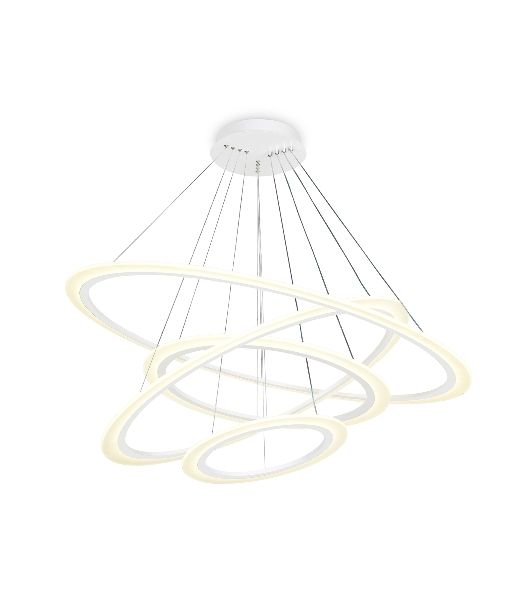 Светильник Ambrella light FA4363/4 WH белый 235W 3000K/4200K/6400K D1000*870 (ПДУ РАДИО 2.4G)