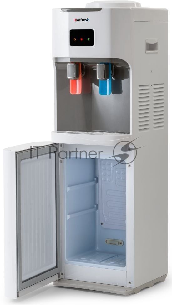 Кулер для воды HotFrost V115B, верхняя загрузка, нагрев 90 °С, охлаждение 10 °С, белый