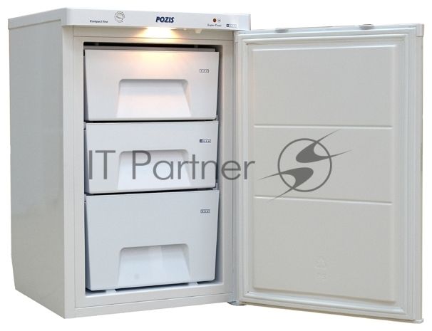 Морозильная камера Pozis FV-108 С, серебристый, 91л, 3 ящика