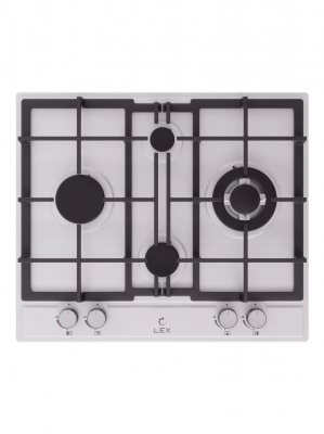 Газовая варочная поверхность Lex GVE 647 белый