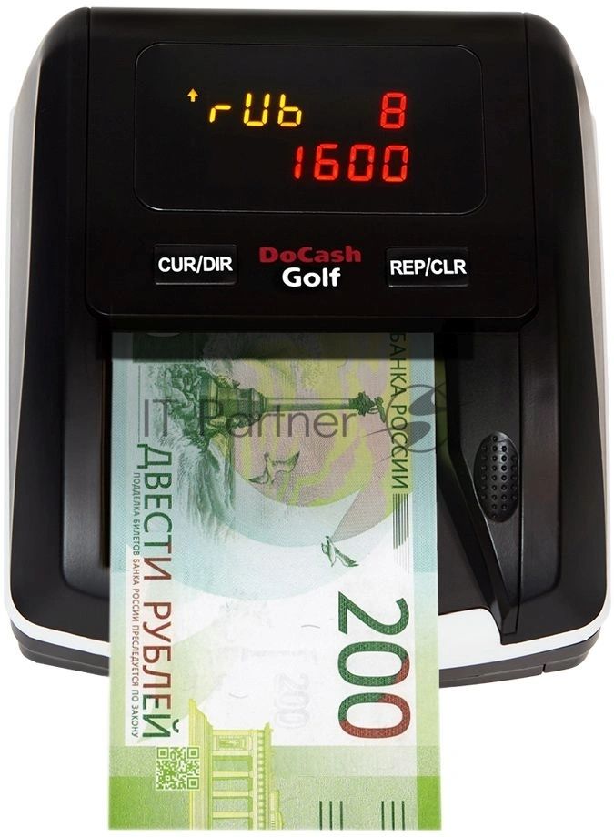 Детектор банкнот DoCash Golf автоматический рубли