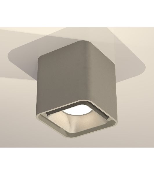 Светильник Ambrella Light XS7842003 SGR/SSL серый песок/серебро песок MR16 GU5.3 (C7842, N7703)
