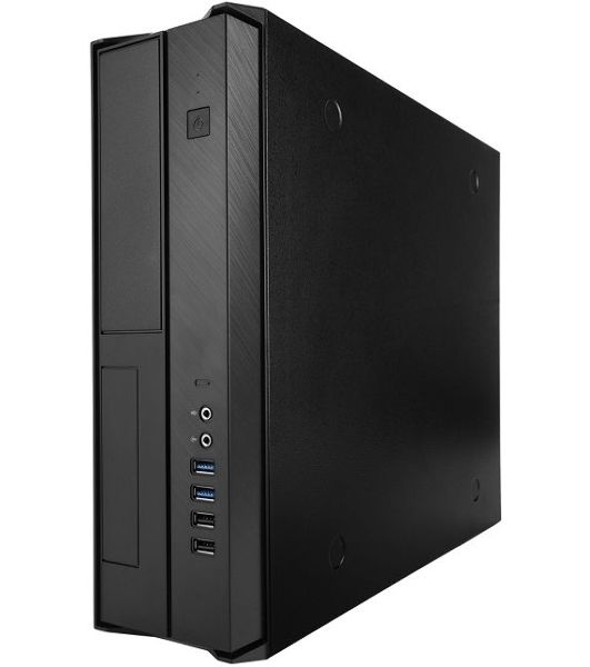 Компьютерный корпус Slim Case INWIN BL067BL IP-S300FF7-0 U2*2+U3*2+Combo audio+FAN+ intrusion switch