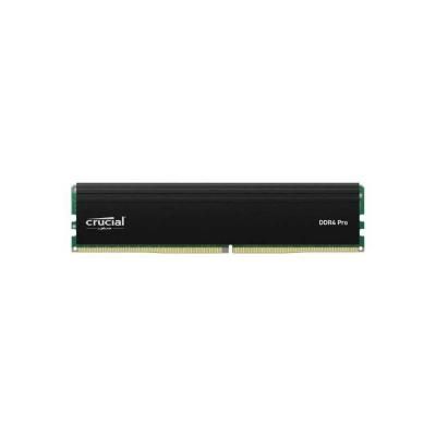 Оперативная память Crucial, DDR4, 16GB (1x16GB), 3200 MHz, CL22, с радиатором, черный