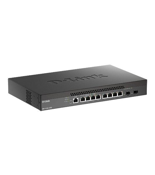 Коммутатор D-Link DXS-1210-10TS/B2A, 8×10 Гбит/с + 2×10 Гбит/с SFP+, управляемый