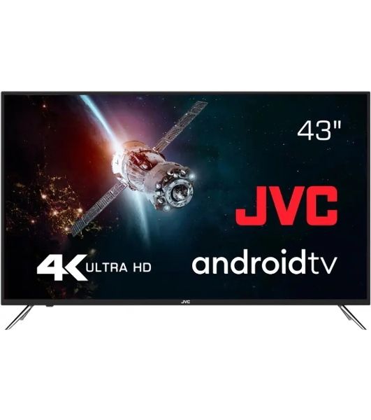 Телевизор JVC 43" LT-43M790 черный LED UHD 60Hz Smart TV