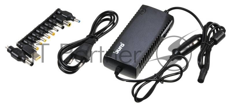 Блок питания Buro BUM-1200C120 ручной 120W 15V-24V 8-connectors 6A 1xUSB 1A от прикуривателя