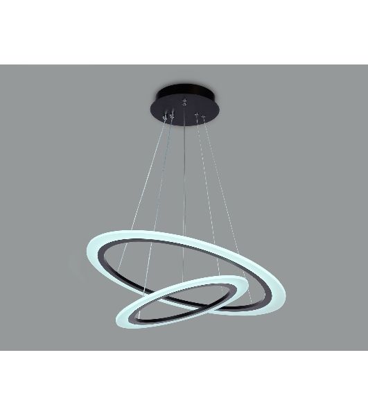 Светильник Ambrella light FA4357/2 BK черный 78W 3000K/4200K/6400K D580*670 (ПДУ РАДИО 2.4G)