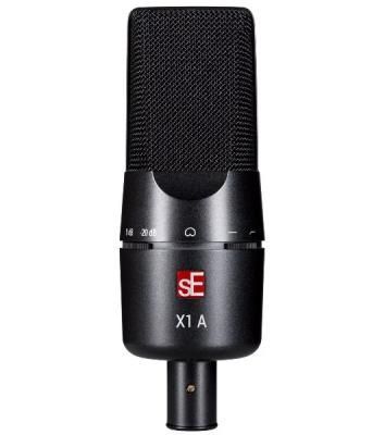 Микрофон конденсаторный sE Electronics X1 A 20 Гц 20 кГц, динамический диапазон: 114 / 134 дБ, кардиоида, комплектация: поворотный микрофонный зажим, адаптер с резьбой