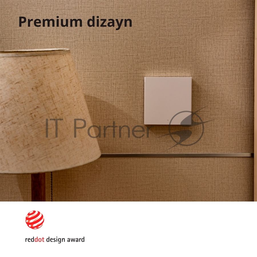 Выключатель умный одноклавишный Aqara Smart Wall Switch H1 (WS-EUK01)