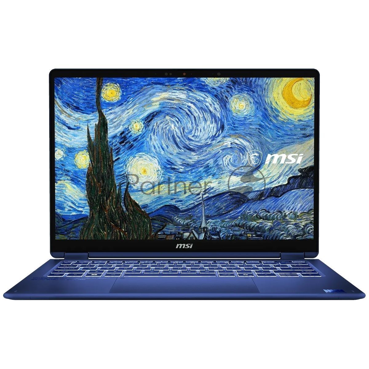 Ноутбук MSI Prestige 14 Flip AI+ The Starry Night-400RUY/14"/OLED/Intel Core Ultra X9 378H/32Gb/1Tb SSD/Intel Arc/Windows 11 Pro/темно-синий/1.37kg