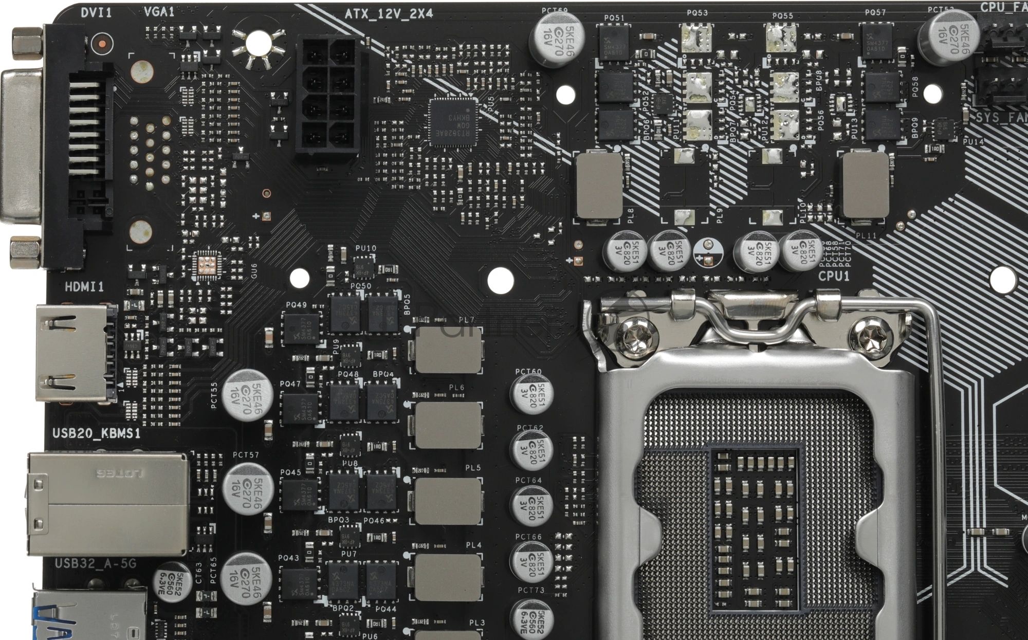 Материнская плата Biostar H610MHD D5, LGA1700, Intel H610, 2xDDR5, 4xSATA, 1xM.2, 1xPCIe 4.0 x16, HDMI, DVI-D, 1x1Gb LAN, 3x3.5 мм, 7.1, microATX