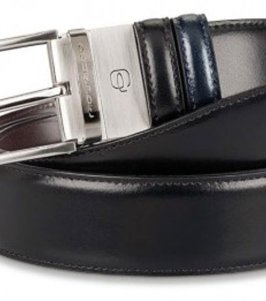 Ремень Piquadro CU3049C11/NB черный/синий натур.кожа