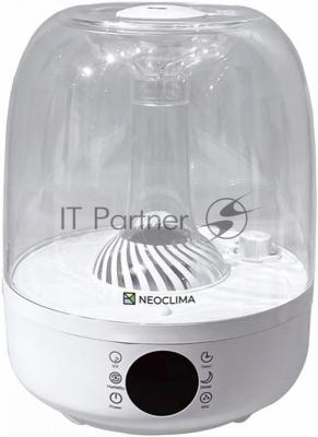 Увлажнитель воздуха Neoclima NHL-4W белый, 30 м², 4 л