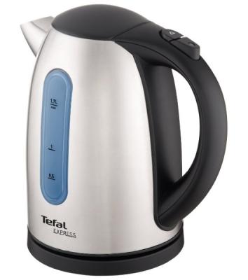 Чайник Tefal KI 170D30 Максимальная мощность: 2400 Вт Объем: 1.7 л Материал корпуса: металл Нагревательный элемент: закрытая спираль Дисплей: нет Терморегулятор: нет Индикация включения: нет Индикатор уровня воды: да Фильтр: да