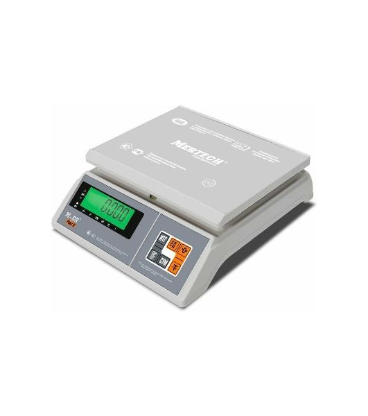 Весы фасовочные Mertech M-ER 326AFU-15.1 LCD (3060) белый, до 15 кг
