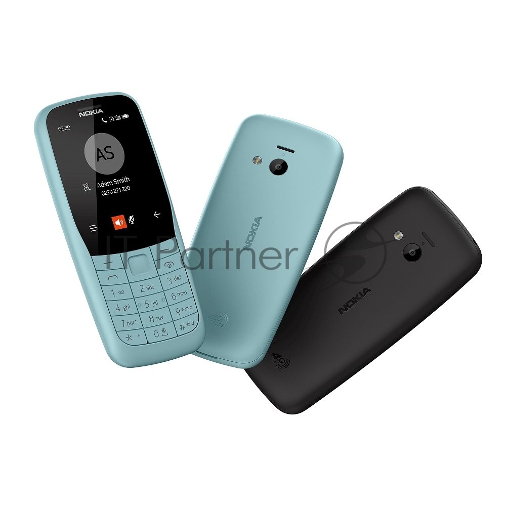 Мобильный телефон Nokia 220 DS TA-1155 черный