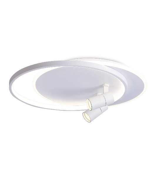 Светильник Ambrella light FL51391/1+2 WH белый 3000K-6400K 65W 560*480*120 (ПДУ РАДИО 2.4G)