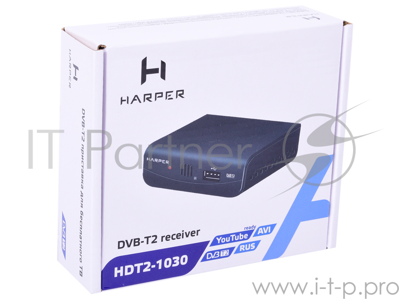 Ресивер Harper HDT2-1030 Цифровой телевизионный DVB-T2
