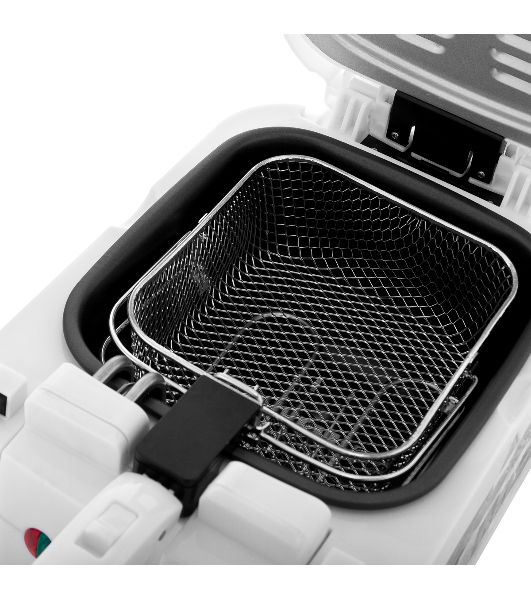 Фритюрница BRAYER BR2830 белый, 1800 Вт, 3 л, 0.6 кг, съёмная чаша