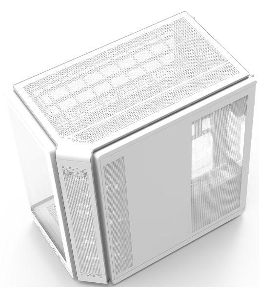 Компьютерный корпус ZALMAN MidTower P60 белый (ATX, без БП, 5x120мм ARGb fans, 1xUSB Type C, 2xUSB 3.0) (Zalman P60 белый)