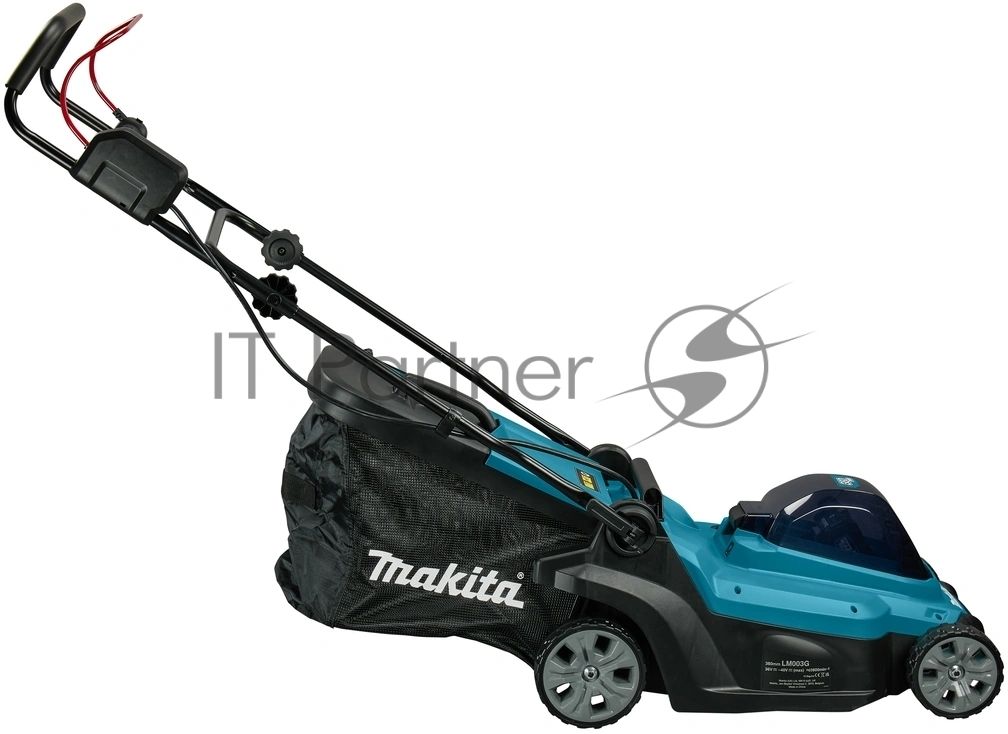 Газонокосилка аккумуляторная Makita LM003GU102, 40 В, 4 Ач