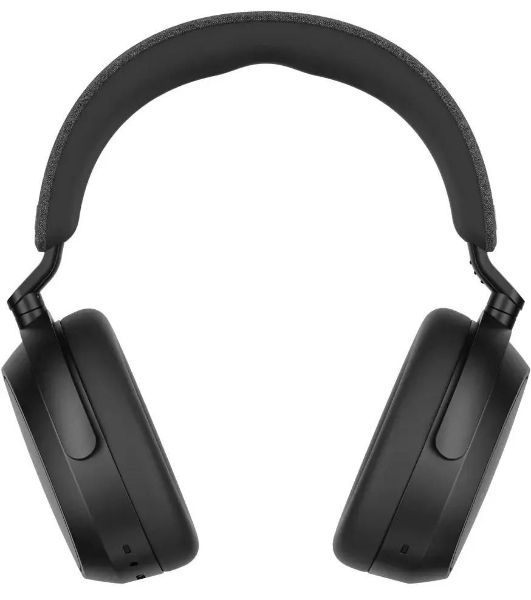 Беспроводные/проводные наушники Sennheiser Momentum 4 Wireless черный, полноразмерные, Bluetooth + Jack 3.5 мм, активное шумоподавление, до 60 ч