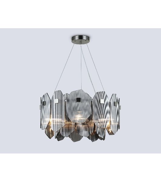 Светильник Ambrella light LH31201/6 SN/SM сатин никель/дымчатый E14*6 max 40W D510*270