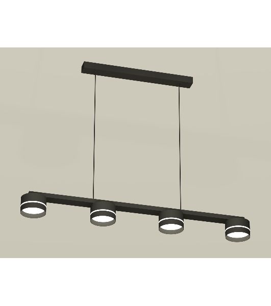 Светильник Ambrella light XB9152202/4 SBK/FR черный песок/белый матовый GX53 (C9152, N8462)