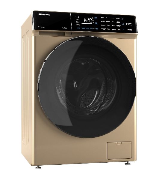 Стиральная машина HIBERG i-DDQ9 - 712 G золотистый, загр. фронтальная макс.: 7 кг 1200 об/мин класс: А+++