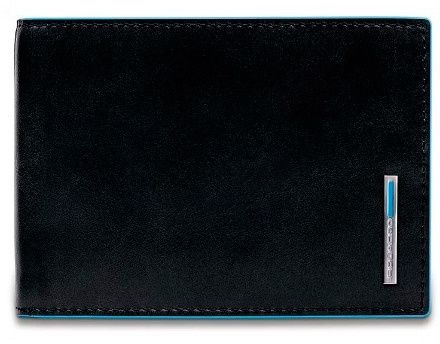 Кошелек мужской Piquadro Blue Square PU1392B2R/N черный натур.кожа