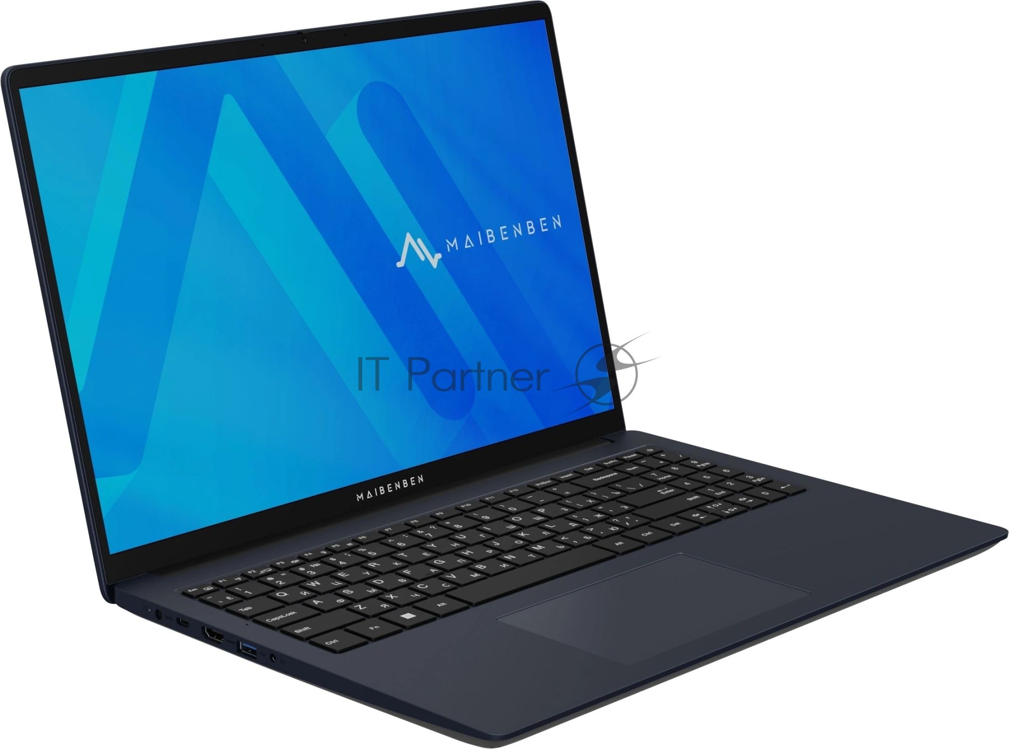 Ноутбук Maibenben M677/16"/IPS/AMD Ryzen 7 7730U/16Gb/1Tb SSD/AMD Radeon Graphics/Windows 11 Home/синий/1.79kg