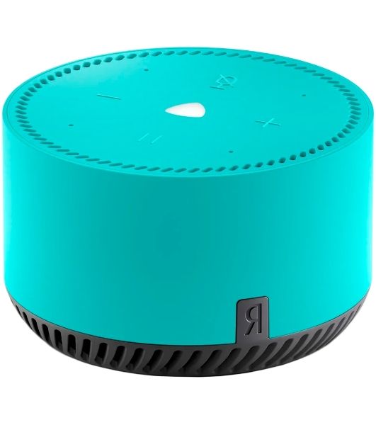 Умная колонка Яндекс Станция Лайт, 5Вт, компактная, 1 динамик, Алиса, Wi-Fi, Bluetooth, мята