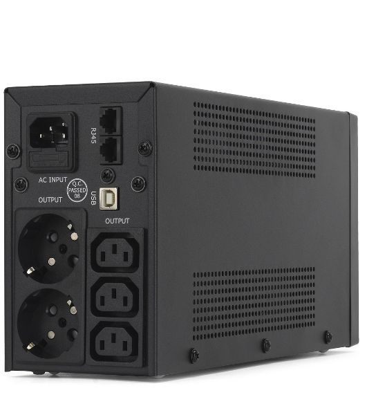 Источник бесперебойного питания Crown CMU-SP650COMBO/650 ВА/390 Вт/2 х CEE 7 (евророзетка), 3 x IEC 320 C13 (компьютерная)