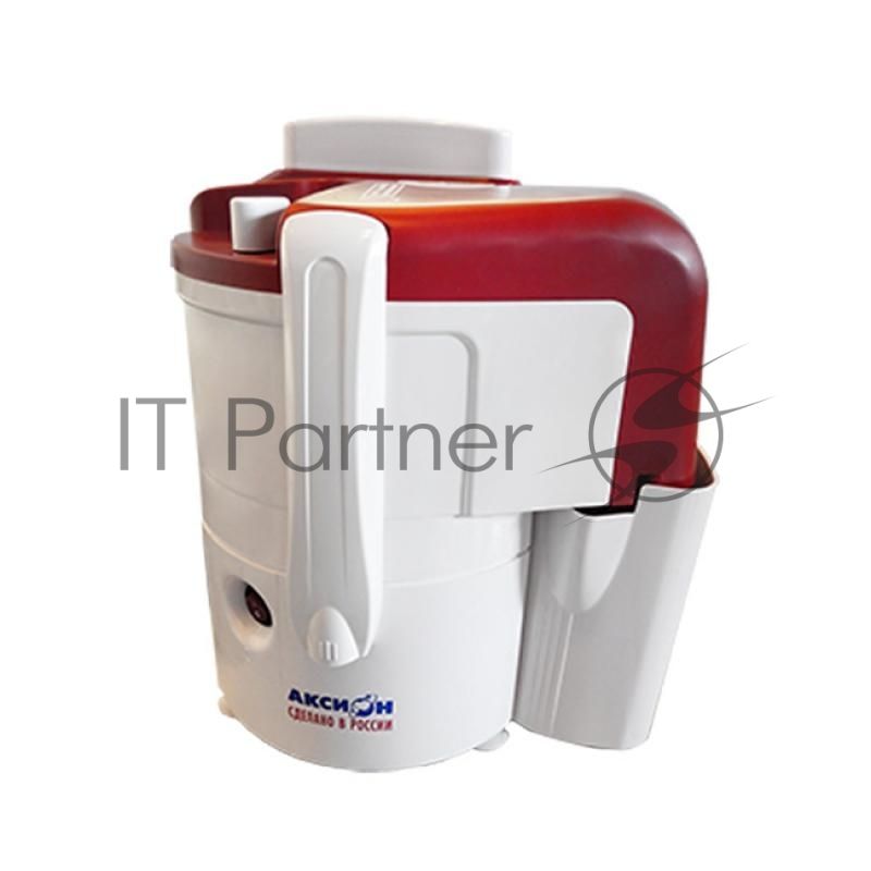 Соковыжималка центробежная Аксион СЦ 32.01 ДЖУС 250Вт белый/красный