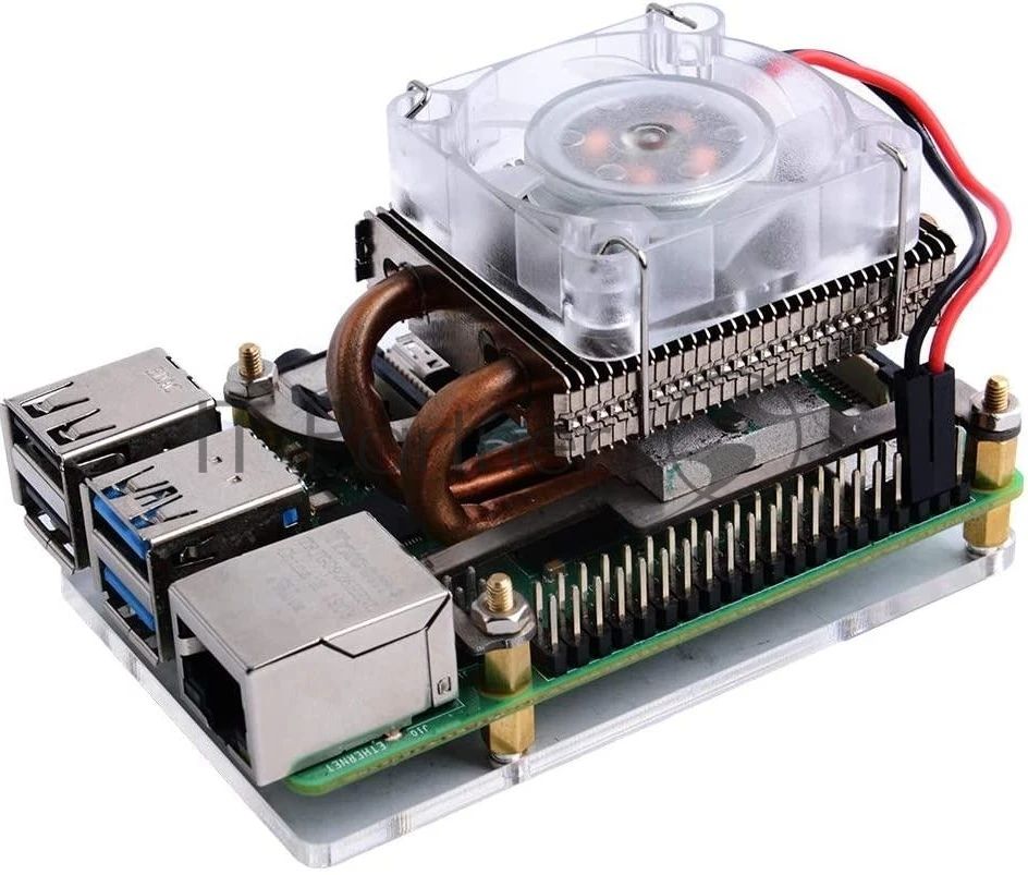 Кулер для процессора Raspberry Pi RPI-LPCOOL Ice Tower CPU for Raspberry Pi, Low Profile