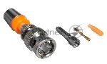 Разъемы Kramer Electronics CC-BNC-179 (CON-COMP-BNC/M/RG-179(26-28#)) FSBNC1RGB компрессионные, не требуют пайки. Поставляются в упаковках по 5 шт.