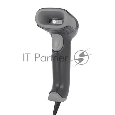 Сканер штрих-кода ручной Honeywell 1470G2D-2USB-R EMEA Kit, 2D имидж, проводной, 70 см/сек, USB, черный