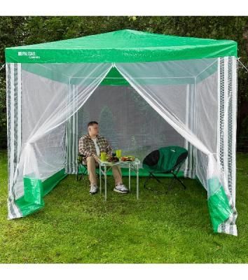 Тент садовый с москитной сеткой Camping Palisad 250х250/240 см