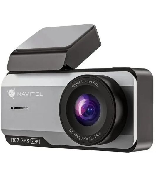Видеорегистратор Navitel R87 GPS, 2592x1944, 3.7", GPS, Wi-Fi, G-сенсор, GPS-информатор