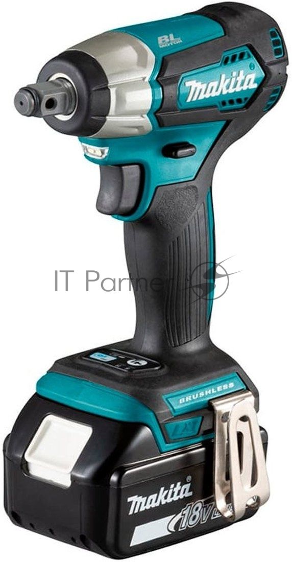 Гайковерт акк Makita DTW181RFE  (уд) б\щет,18В, 2х3АчLi-Ion,0-3600у\м,180Нм, квадрат 1\2",1.2кг, по