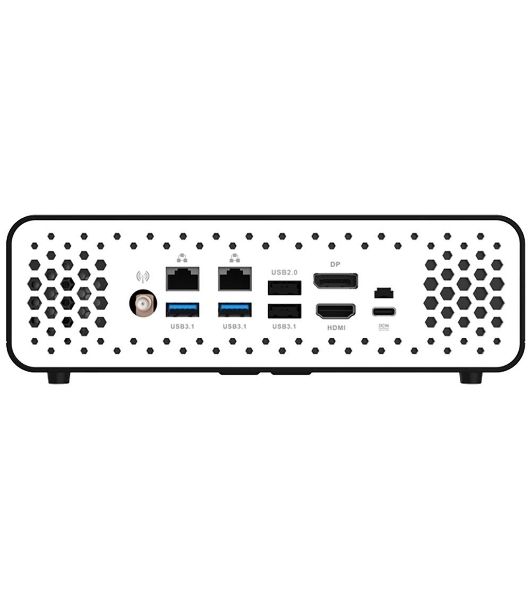 Платформа системного блока с ЦПУ Zotac ZOTAC ZBOX NANO, SFF, FANLESS, i7-1355U, 2 DDR5 SO-DIMM, M.2 SSD, 2.5"; SATAIII BAY, 2 GLAN, WIFI, BT, USBDRV, DP/HDMI, EU+UK PLUG