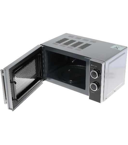 Микроволновая печь Mystery MMW-2032 черный/серебристый, 20 л, 800 Вт, переключатели - поворотный механизм