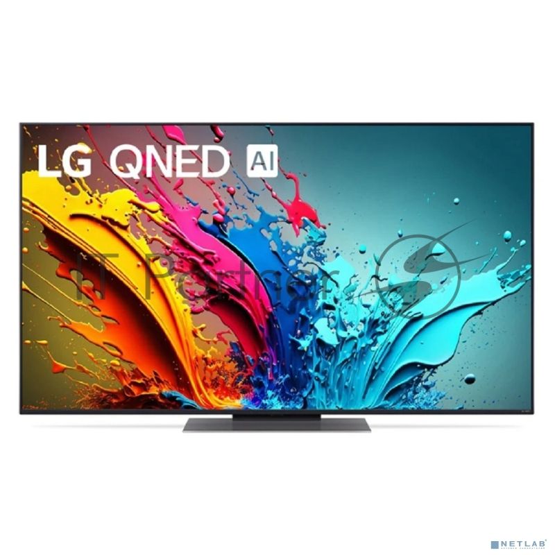 Телевизор LG 55" 55QNED86T6A черный Edge UHD 120Hz webOS