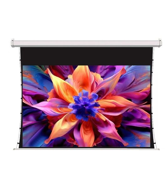 Экран для проектора S'OK SCPSMT-221x125ED30-GR 100 " 16:9 настенно-потолочный, моторизованный с боковым натяжением, серый, ED30 см