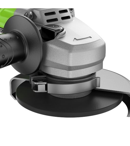 Углошлифовальная машина Greenworks GD24AG 758Вт 10500об/мин рез.шпин.:M14 d=125мм (3200207CUH)