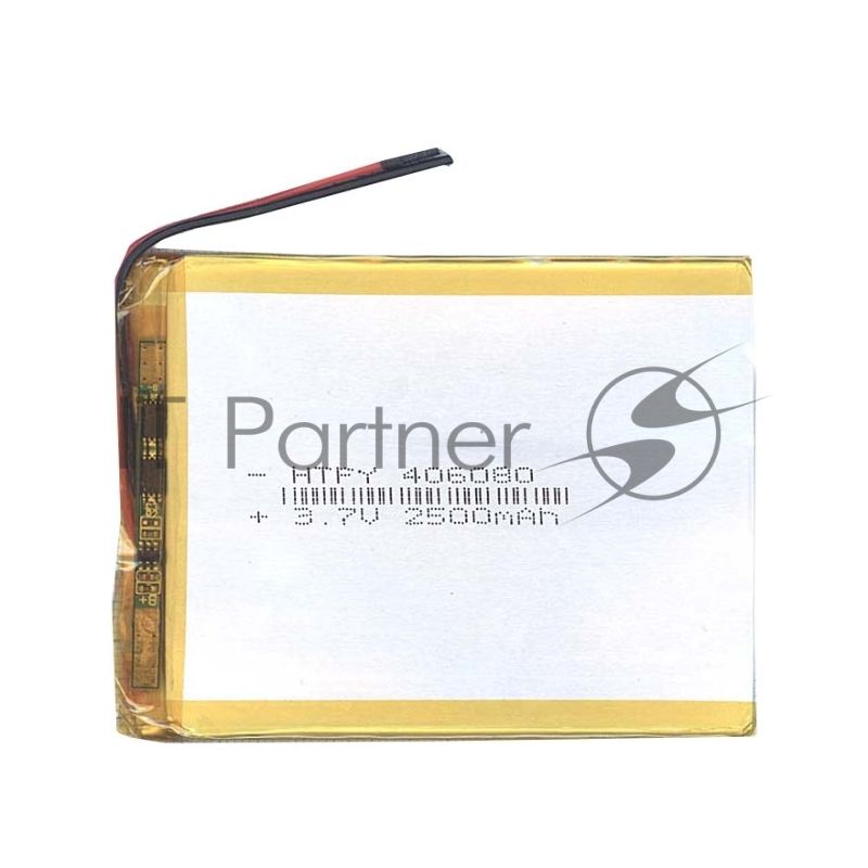 Аккумулятор Li-Pol (батарея) 4x60x80мм 2pin 3.7V/2500mAh